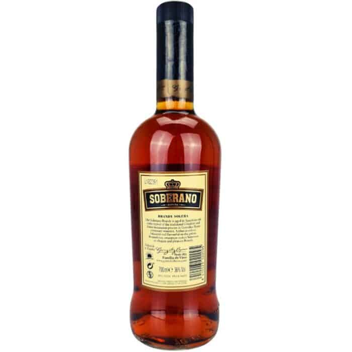 Soberano Brandy Solera Feingeist Onlineshop 0.70 Liter 2