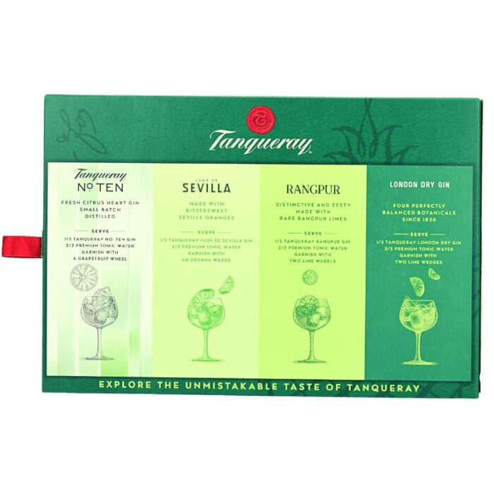 Tanqueray Gin Collection Feingeist Onlineshop 0.25 Liter 2