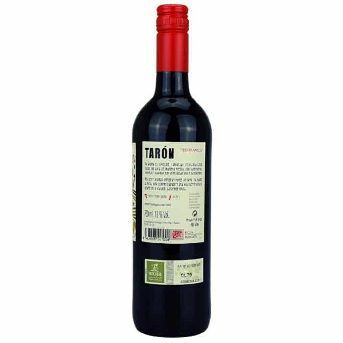 Taron Tempranillo trocken Feingeist Onlineshop 0.75 Liter 2