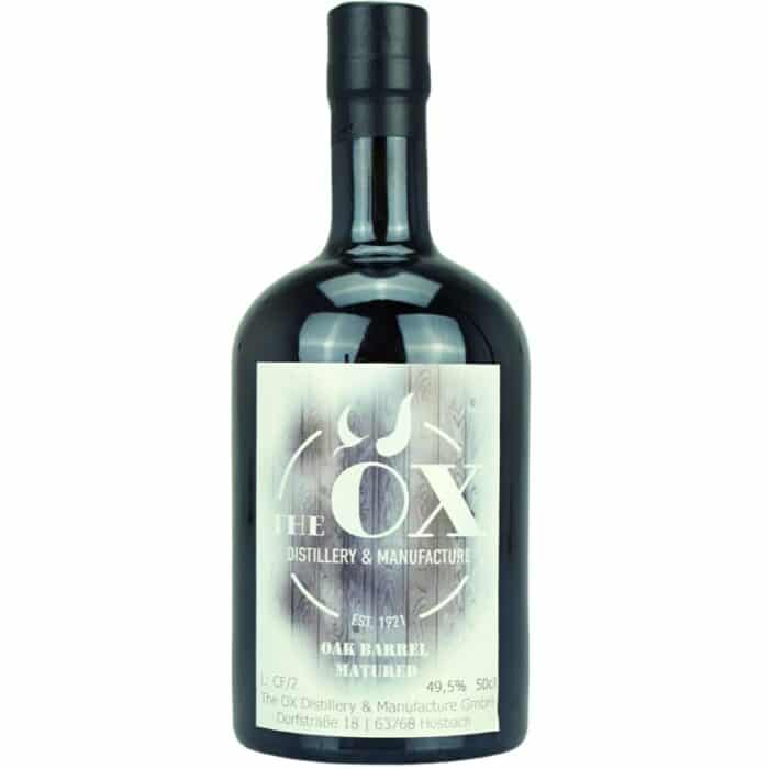 The Ox Distillery Dry Gin Oak Barrel Matured Feingeist Onlineshop 0.50 Liter 1