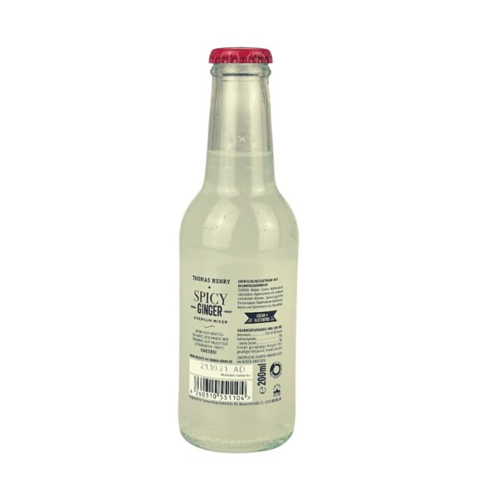 Thomas Henry Spicy Ginger Feingeist Onlineshop 0.20 Liter 2