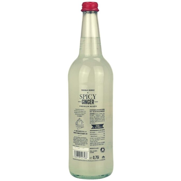 Thomas Henry Spicy Ginger Feingeist Onlineshop 0.75 Liter 2