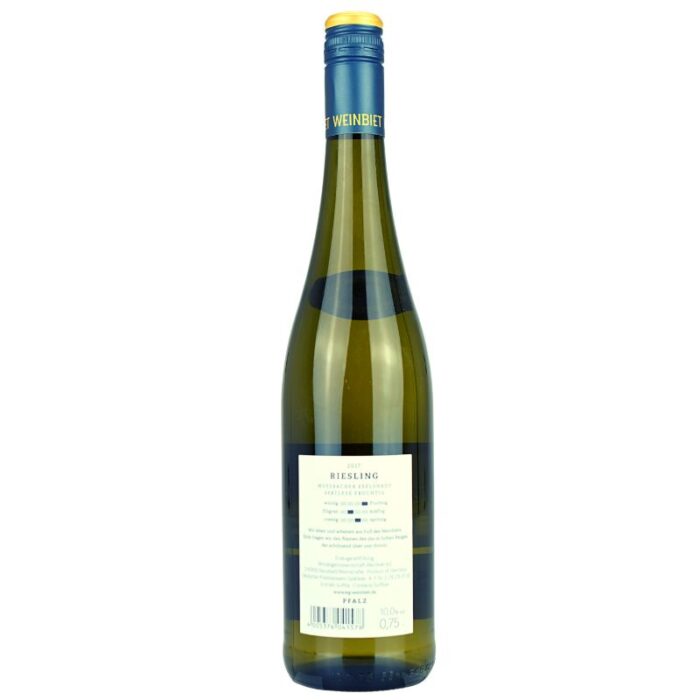 Wb Riesling Mussbacher Eselshaut lieblich Feingeist Onlineshop 0.75 Liter 2