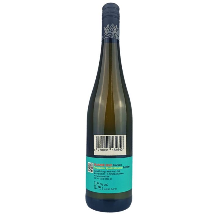 Wein Von Drei Silvaner Trocken Feingeist Onlineshop 0.75 Liter 2