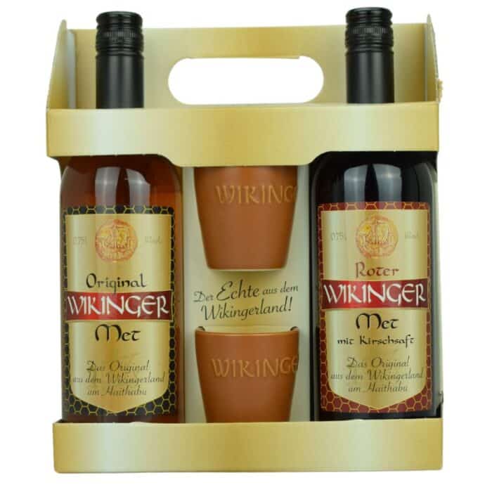 Wikinger Met Doppelpack Glas Feingeist Onlineshop 1.50 Liter 1