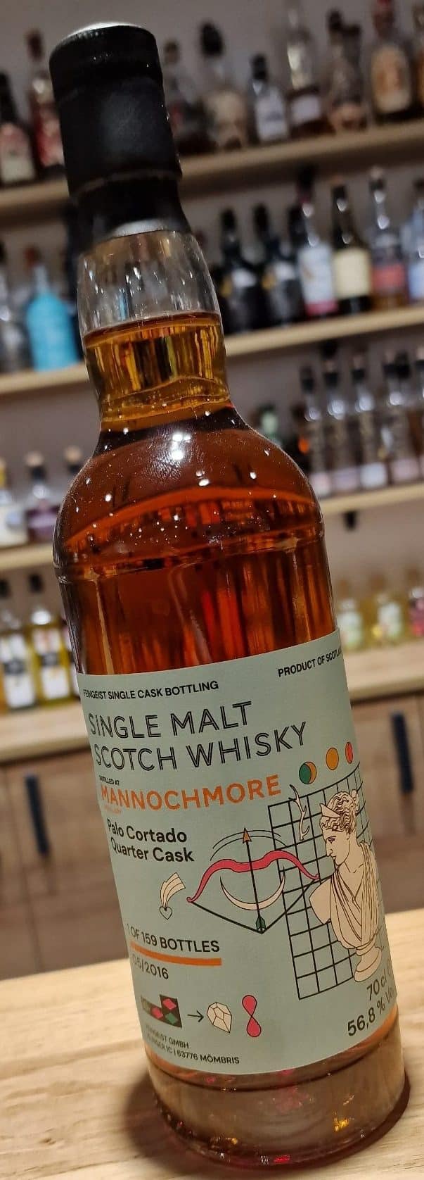 Feingeist Single Cask Mannochmore Palo Cortado Quarter Cask